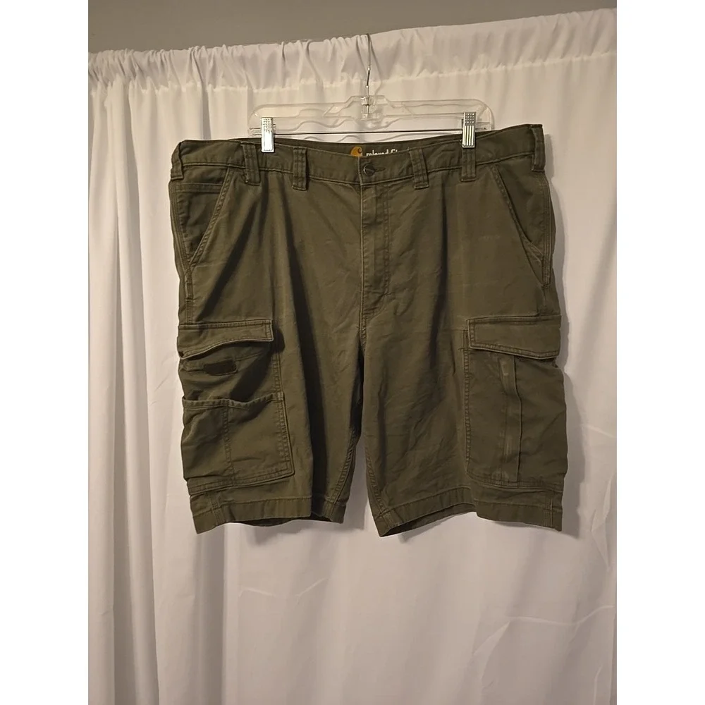 Carhartt Men's Relaxed Fit Cargo Shorts Green, Size 44